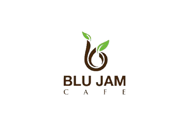 bluejam cafe 390x260 Blu Jam Cafe logo